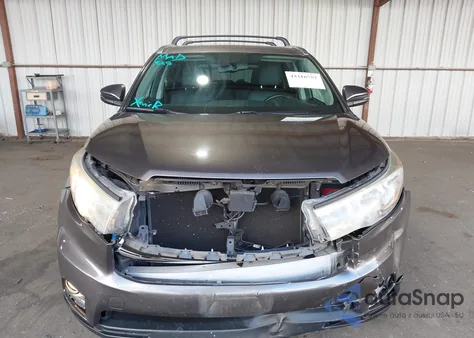 2015 Toyota Highlander Limited V6 from USA, damaged, VIN 5TDDKRFH1FS135622